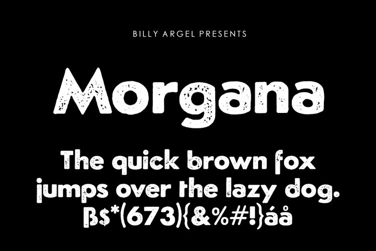 Morgana Display Font