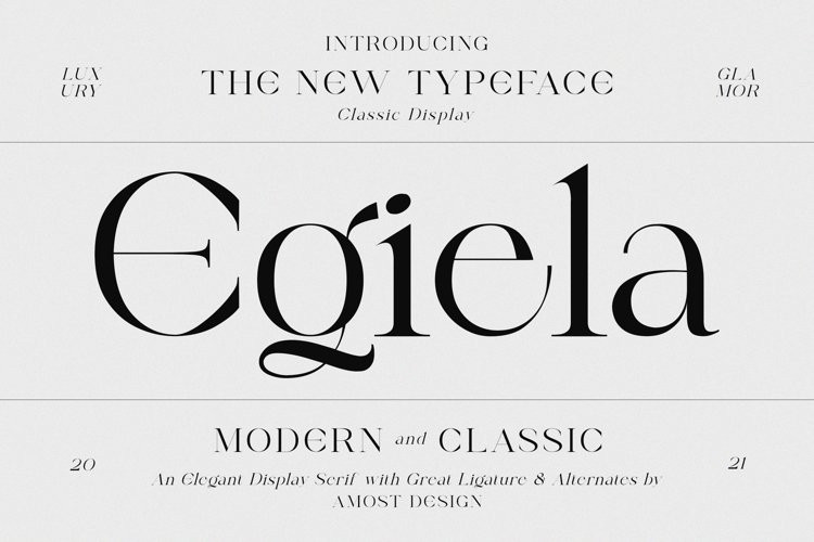 Egiela Serif Font