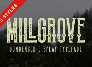 Millgrove Display Font