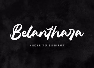 Belanthara Script Font