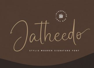 Jatheedo Handwritten Font