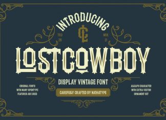 Lostcowboy Blackletter Font