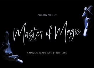 Master of Magic Handwritten Font