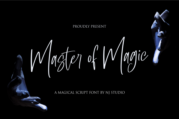 Master of Magic Handwritten Font