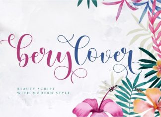 Berylover Calligraphy Font