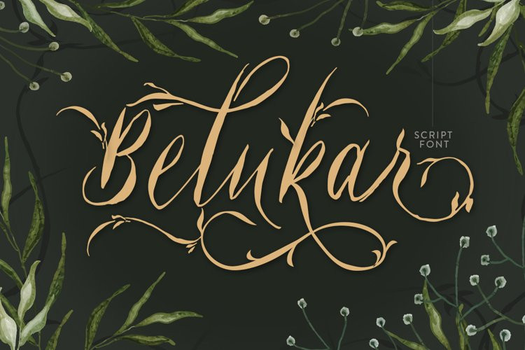 Belukar Script Font