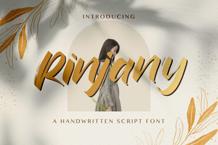 Rinjany Brush Font