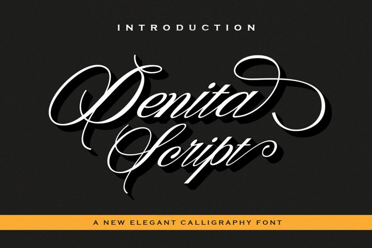 Denita Calligraphy Font