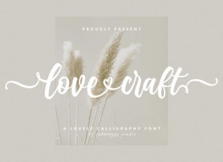 Love Craft Calligraphy Font