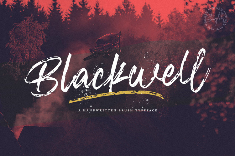 Blackwell Brush Font