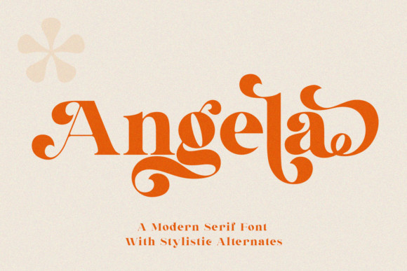 Angela Serif Font