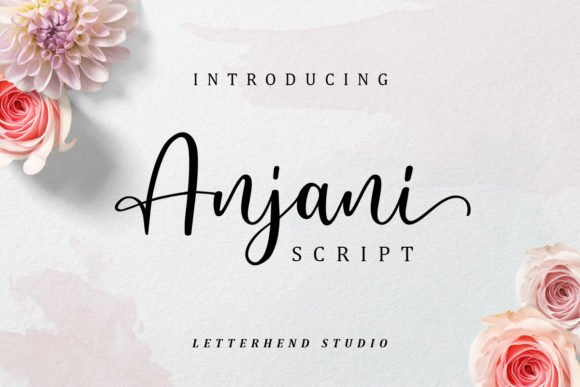 Anjani Calligraphy Font