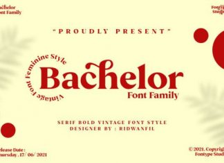 Bachelor Serif Font