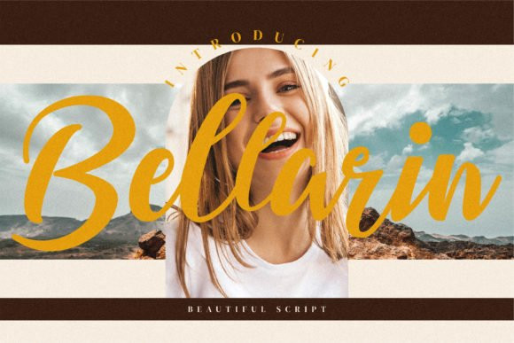 Bellarin Calligraphy Font