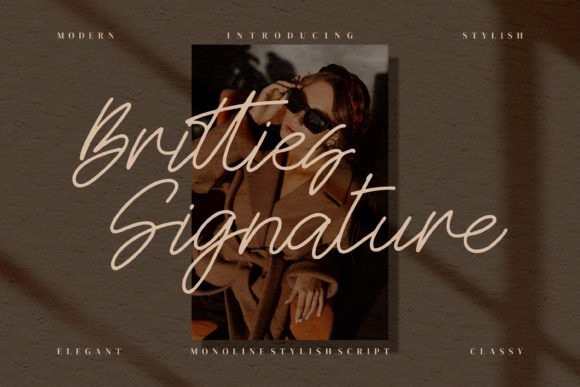 Britties Signature Script Font