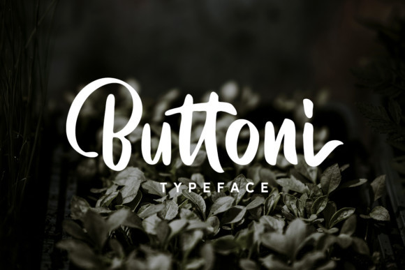 Buttoni Script Font