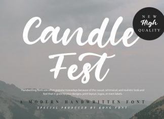 Candle Fest Script Font