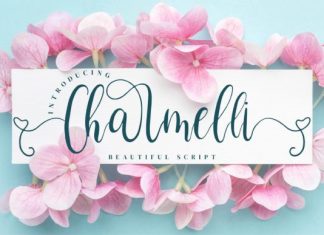 Charmelli Calligraphy Font