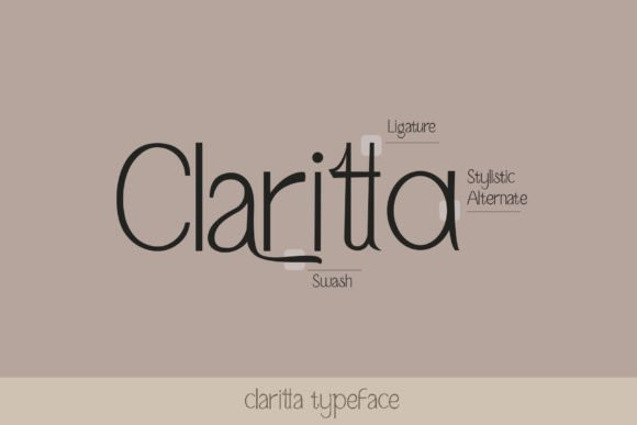 Claritta Sans Serif Font