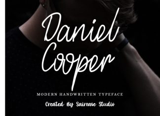 Daniel Cooper Handwritten Font