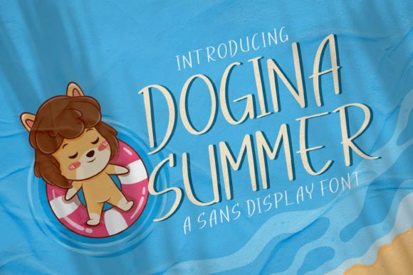 Dogina Summer Display Font