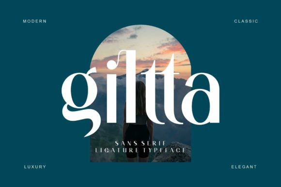 Giltta Sans Serif Font