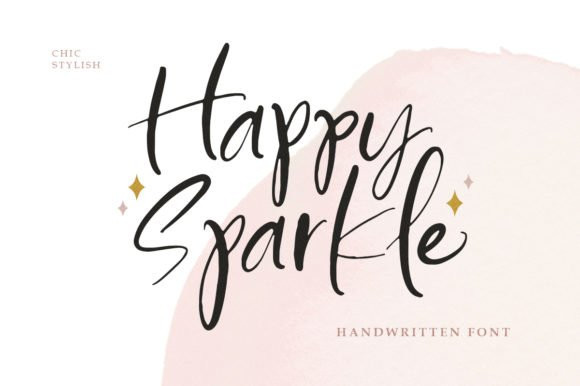 Happy Sparkle Handwritten Font