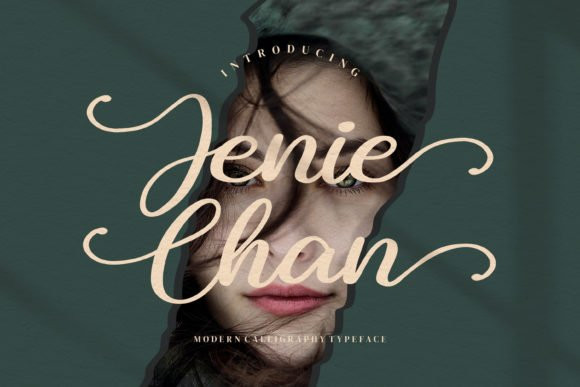 Jenie Chan Calligraphy Font