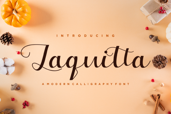 Laquitta Calligraphy Font