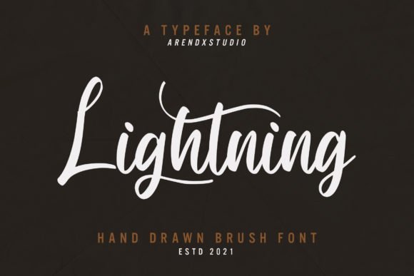 Lightning Script Font