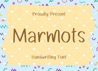 Marmots Display Font