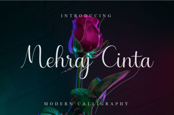 Mehraj Cinta Script Font