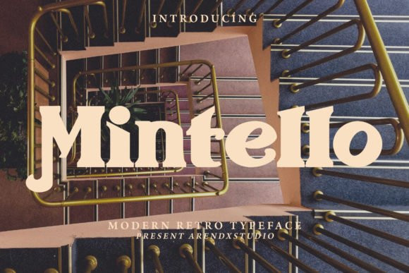 Mintello Serif Font