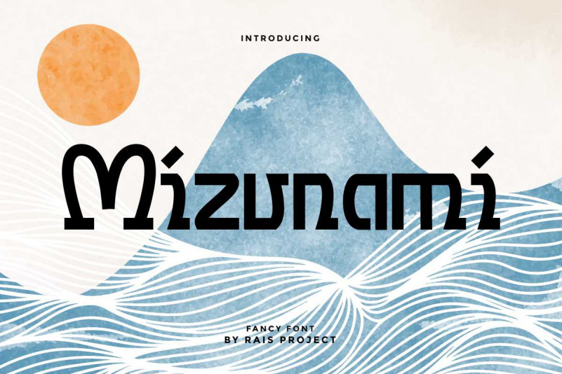 Mizunami Sans Serif Font