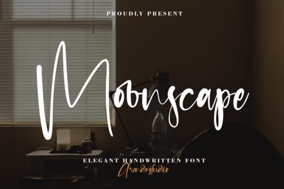 Moonscape Script Font