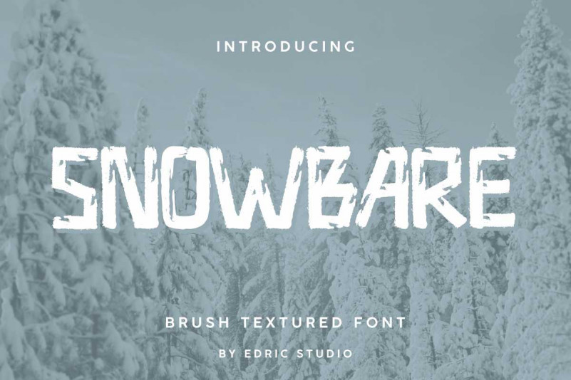 Snowbare Display Font