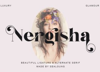 Nergisha Serif Font