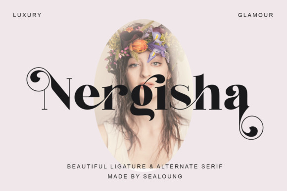 Nergisha Serif Font