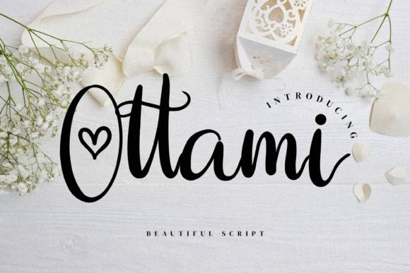 Ottami Calligraphy Font