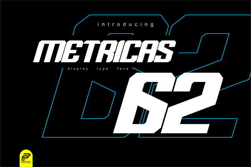 Metricas 62 Display Font