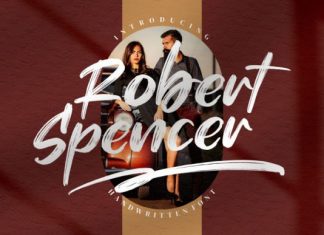 Robert Spencer Brush Font