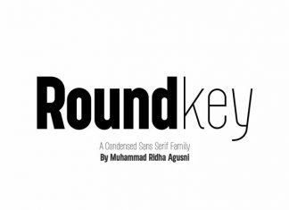 Roundkey Sans Serif Font