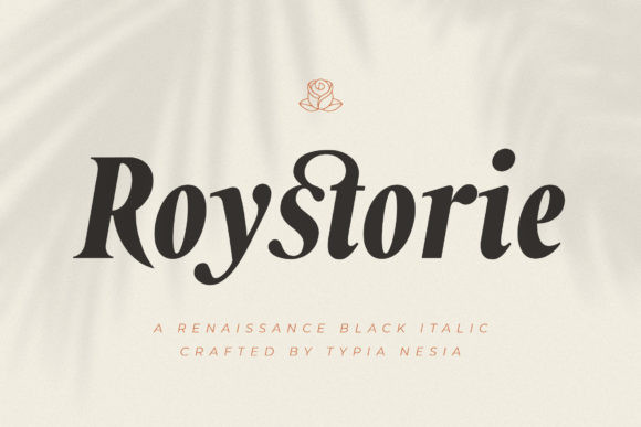 Roystorie Serif Font