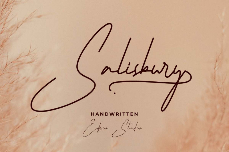 Salisbury Handwritten Font