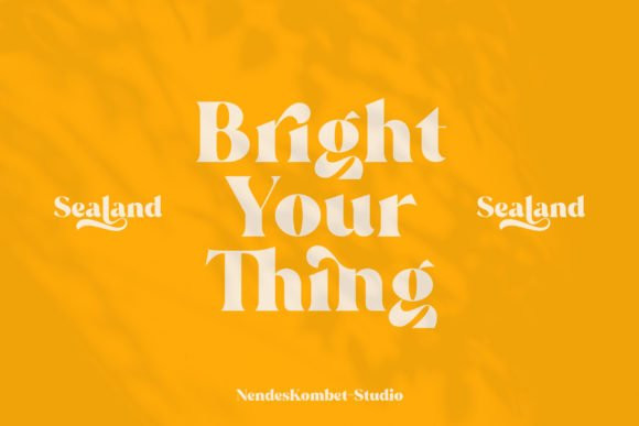 Sealand Serif Font