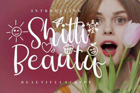 Shitti Beauty Calligraphy Font