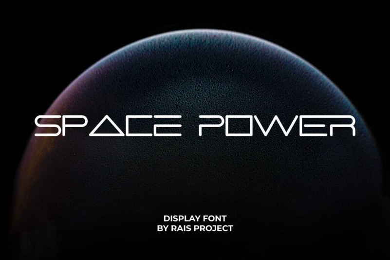 Space Power Display Font