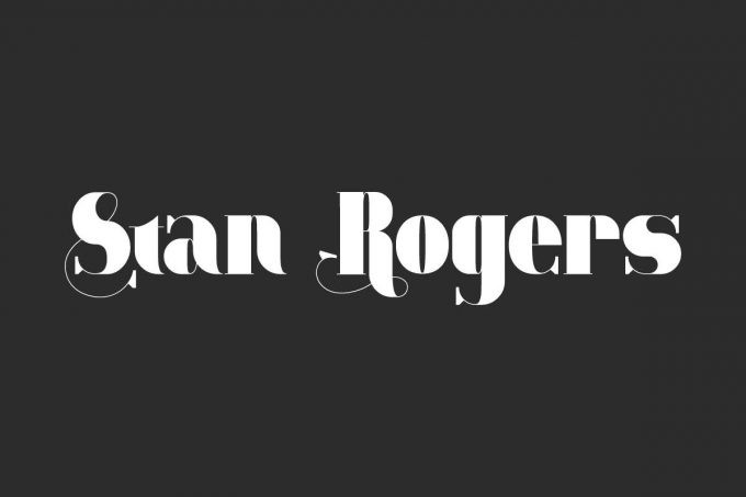 Stan Rogers Serif Font