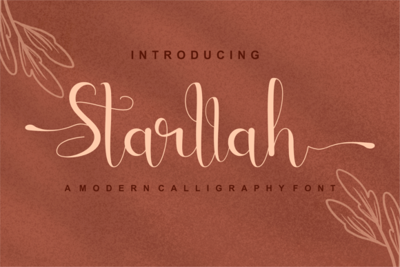 Starllah Calligraphy Font