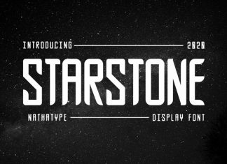 Starstone Display Font